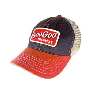 Goo Goo Cluster Snapback Trucker Hat OSFA Adjustable Adult Cap Nashville EUC